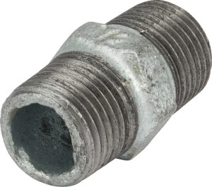 Kształtka rurowa nr 280 złączka dwuwkrętna gwint zew. ocynk, 1/2" FG28012