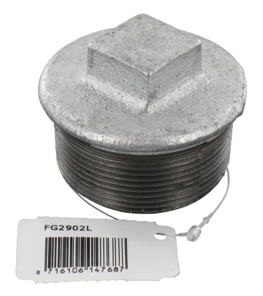 Kształtka rurowa nr 290 zatyczka stożkowa gwint zew. ocynk, 2" FG2902L