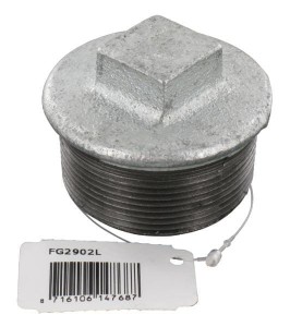 Kształtka rurowa nr 290 zatyczka stożkowa gwint zew. ocynk, 2" FG2902L