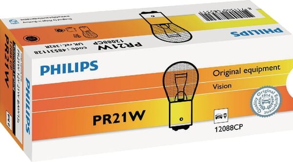 Żarówka Conventional PR21W 12V 21W BA15d Philips GL12088CP