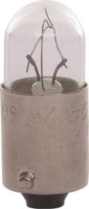 Żarówka T2W 24V 2W BA9s Philips GL13913