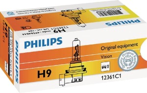 Żarówka halogenowa H9 12V 65W PGJ19-5 Philips GL12361
