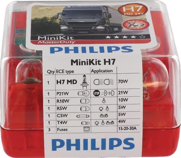 Zestaw żarówek 24V Philips GL55555SKMDKM