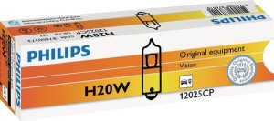 Żarówka Conventional H20W 12V 20W BA9s Philips GL12025CP