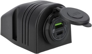 Gniazdo USB-C + USB-A 12/24V powierzchniowe GSM053