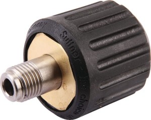 Złączka gwintowana AG obrotowa do myjkek wysokociśnieniowych, GZ M22 x 1,5 - 1/4" HD56800