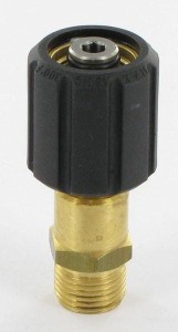 Złączka gwintowana AG obrotowa do myjkek wysokociśnieniowych, GZ M22 x 1,5 - 1/2" HD260235