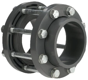 Zestaw przyłączeniowy z PCW do zaworu klapowego odcinającego VdL, DN 200 200 x 200 mm KIT200