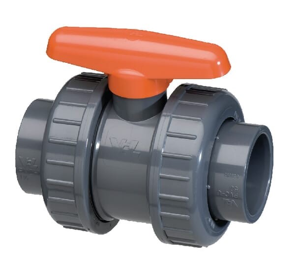 Zawór kulowy z PCW z mufami wklejanymi VdL, DN 110 x 110 mm KS110110PVC