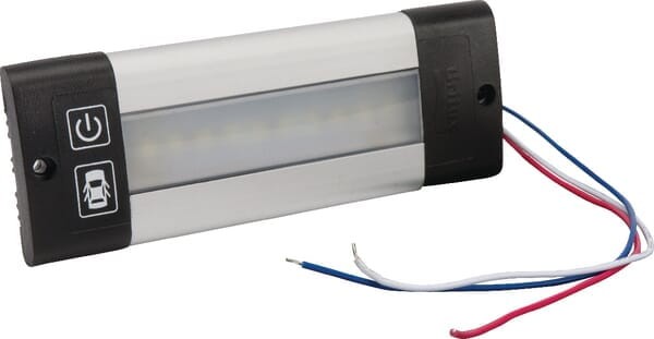 Lampa oświetlania wnętrza kabiny LED 360lm prostokątna 12/24V biała przykręcana 136 mm 10 szt. LED Britax L900010LDV