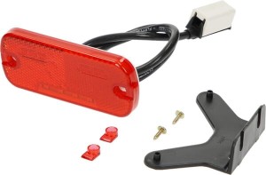 Lampa obrysowa LED, prostokątna 12-24V 105.4x45x11.8 mm z wtyczką Jaeger Kramp LA30103