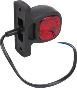 Lampa obrysowa LED, lewa, 12/24V czerwona/biała/ pomarańczowa przykręcana Britax L450120LMV