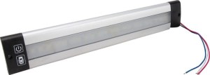 Lampa oświetlania wnętrza kabiny LED 770lm prostokątna 12/24V biała przykręcana 300 mm 22 szt. LED Britax L900110LDV