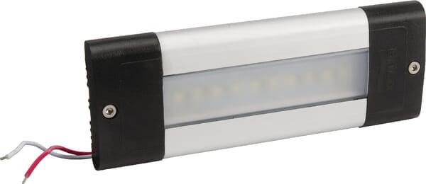 Lampa oświetlania wnętrza kabiny LED 360lm prostokątna 12/24V biała przykręcana 136 mm 10 szt. LED Britax L900000LDV