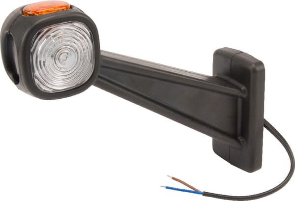 Lampa obrysowa LED, lewa, 12/24V czerwona/biała/ pomarańczowa przykręcana Britax L450230LMV