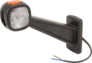 Lampa obrysowa LED, lewa, 12/24V czerwona/biała/ pomarańczowa przykręcana Britax L450230LMV