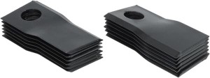 Zestaw noży kosiarki, 100x49x4 mm 6 lewych i 6 prawych MINO100000PAC