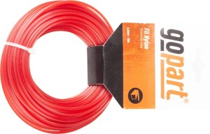 Żyłka tnąca Ø 2.4 mm 15 m kwadratowa biała gopart NL2415SGPG