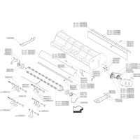 Nóż bijaka prosty GASPARDO T40005141R | poltechparts.pl