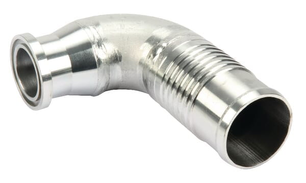 Końcówka + kołnierz DN63 - Ø 71,4 mm, 90° PFL633290Z