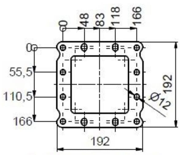 Kołnierz spawany 140 PFL005T1