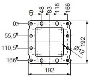 Kołnierz spawany 140 PFL005T1