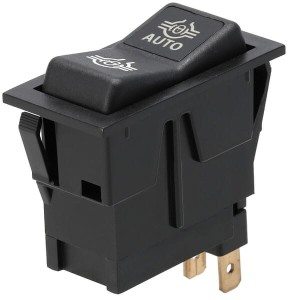 Przełącznik kołyskowy, (I)-0-(II), mom-on-mom, 12V, 4-pin, opcje blokady mechanizmu różnicowego SW10045KR