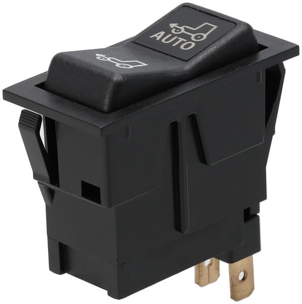 Przełącznik kołyskowy, (I)-0-(II), mom-on-mom, 12V, 4-pin, opcje napędu na przednie koła SW10046KR