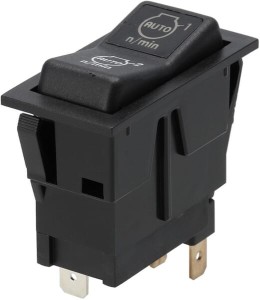 Przełącznik kołyskowy, (I)-0-(II), mom-on-mom, 12V, 4-pin, opcje prędkości obrotowej silnika/auto SW10053KR