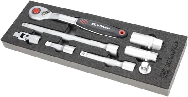 Pokrętło grzechotka i akcesoria 1/2" 8 szt. TT800502