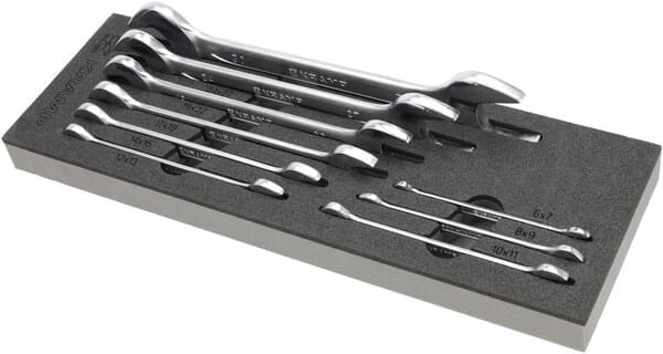 Zestaw kluczy płaskich 9 szt. TT801001