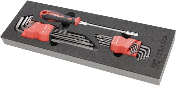 Zestaw kluczy imbusowych i Torx 18 szt. TT808002
