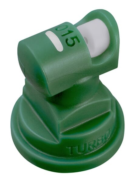 Rozpylacz płaskostrumieniowy szerokokątny TT 110° 015 zielony ceramiczny TeeJet TT110015VK