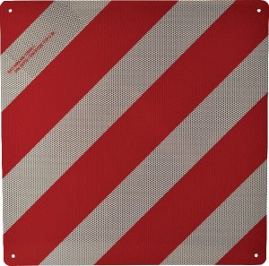 Tablica ostrzegawcza 500x500x1 mm EN12899 WB5005001IT