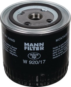Filtr wymienny oleju smarowego W92017