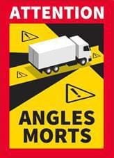 Naklejka "ANGLES MORTS" 170x250 mm WB8031500P001
