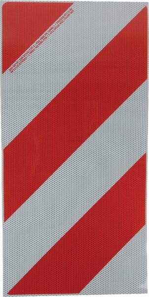 Folia naklejana do tablic ostrzegawczych, klasa 2 564x282 mm Mazon WB50085KL2