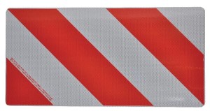 Tablica ostrzegawcza, dwustronna 564x282 mm WB50399KL2