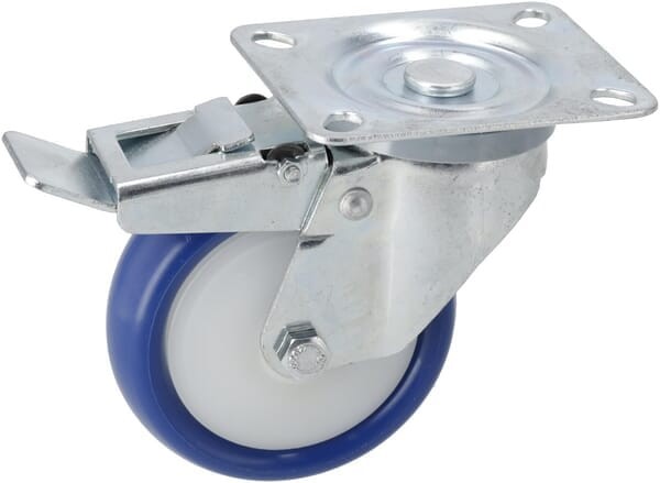 Koło z podstawą skrętną i hamulcem 100 mm WH570FAC100