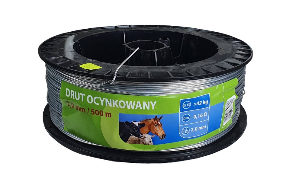 Drut ocynkowany do ogrodzeń elektrycznych… | poltechparts.pl