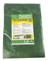 Plandeka 4x6 m, 180 g, zielona, PE, Can A… | poltechparts.pl