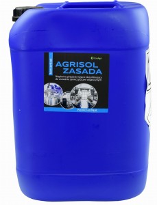 Zasadowy preparat myjąco - dezynfekujący Agrisol Zasada, 24 kg, Can Agri