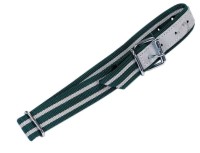 Obroża dla cieląt Classic, 85 x 4 cm, biały/zielony, Can Agri