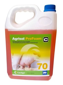 Pianowy płyn do mycia wymion Agrisol PreFoam 70, 5 kg, Can Agri