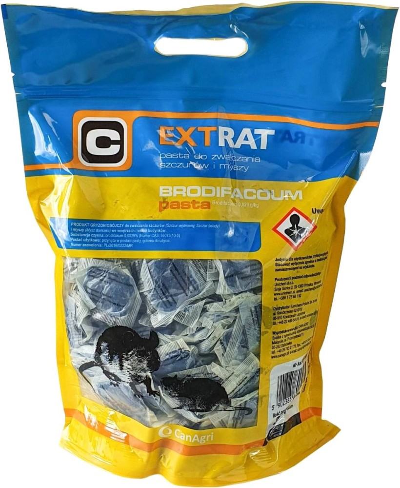 Trutka na myszy i szczury, pasta 3 kg, br… | poltechparts.pl