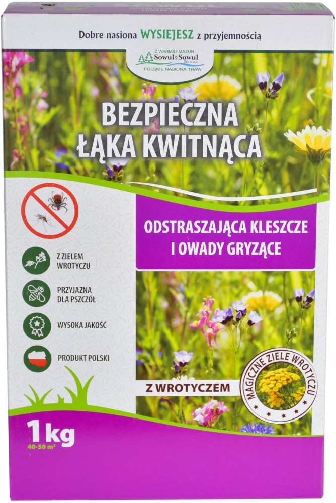 Mieszanka traw Bezpieczna Łąka Kwitnąca,… | poltechparts.pl