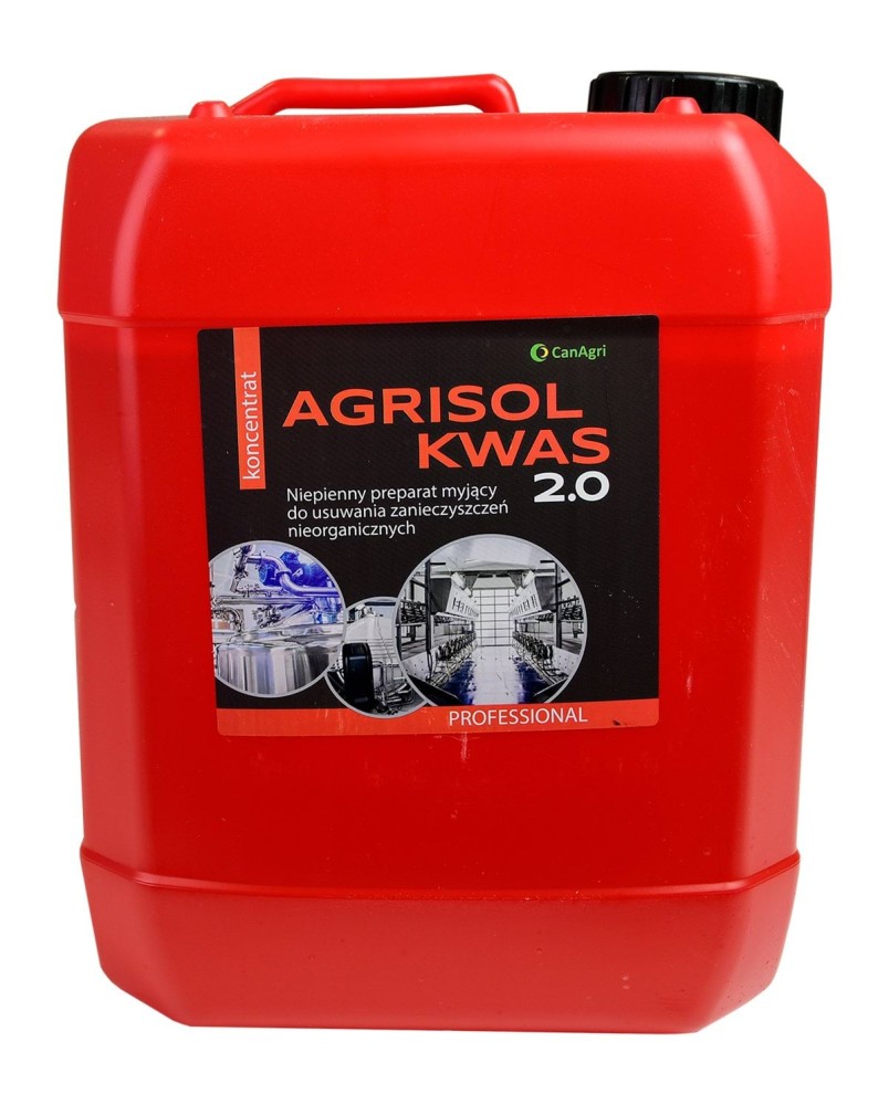 Kwaśny preparat myjący Agrisol Kwas 2.0,… | poltechparts.pl