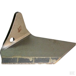 Lemieszyk boczny agregatu, lewy, z węglikiem spiekanym, 250 x 145 x 12 mm