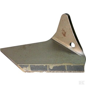 Lemieszyk boczny agregatu, prawy, z węglikiem spiekanym, 250 x 145 x 12 mm