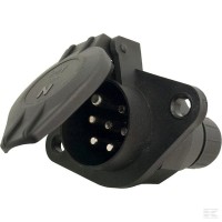 Gniazdo 7-biegunowe Euro, plastikowe | poltechparts.pl